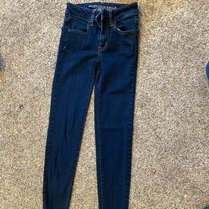 American eagle dark wash jeans, great condition